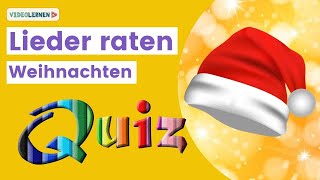 🆒 Weihnachtslieder Quiz Kinder • Rätsel Weihnachtslieder raten YouTube Video [upl. by Errick]