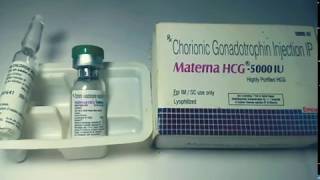 MATERNA HCG 5000 IU Injuse infertilityundevelopment vaginal symptoms in girl increasing the sperm [upl. by Gnel5]