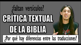 Crítica textual de la Biblia Introducción a la traducción bíblica [upl. by Leikeze]