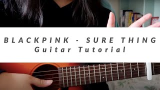 【TUTORIAL】BLACKPINK  SURE THINGMiguel [upl. by Washko]