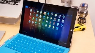 How to Run Android Apps on the Surface Pro 3  Pocketnow [upl. by Ydnab]