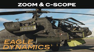 DCS AH64D  FCR ZOOM and CSCOPE [upl. by Adnorahs101]