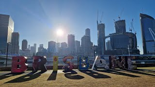 My First Australian Parkrun  South Bank Brisbane [upl. by Hcurab958]