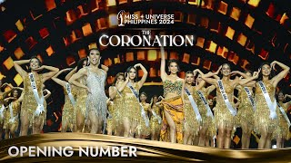 Miss Universe Philippines 2024 THE CORONATION  OPENING NUMBER  Marina Summers [upl. by Tchao]