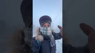 Most Coldest Place on Earth🤯ਦੁਨੀਆ ਦਾ ਸਭ ਤੋਂ ਠੰਡਾ ਇਲਾਕਾ🥶 travel coldestplace yakutsk [upl. by Ahsinet]