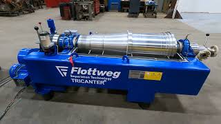 Flottweg Z4E344 Stainless Steel Tricanter Centrifuge [upl. by Parthen]