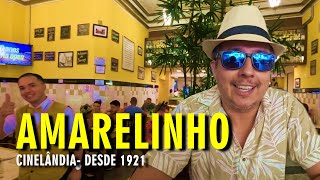 Restaurante Amarelinho Tradicional desde 1921 na Cinelândia  Bate Bolas Rio de Janeiro [upl. by Elyagiba]