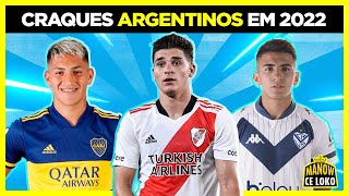 JOVENS PROMESSAS ARGENTINAS para você FICAR DE OLHO em 2022 [upl. by Ellennaj]