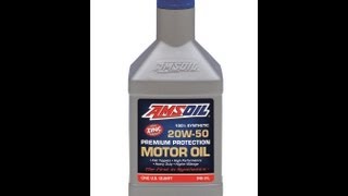 AMSOIL AMO ARO Premium Protection 10W40 amp 20W50 Motor Oils [upl. by Stannfield]