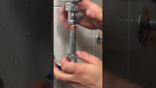 Valve change on a gravity fed system 💧⚒️ plumber plumbing asmr [upl. by Akinas]