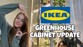 IKEA Greenhouse Cabinet Update [upl. by Zerla626]