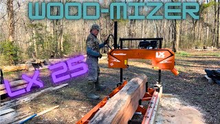 WoodMizer LX25 Sawmill… YES [upl. by Lasser883]