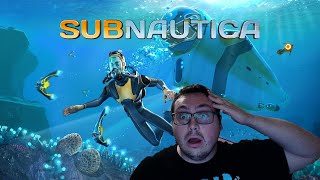 My FIRST TIME Playing Subnautica The Ocean Terrifies Me Part 3 [upl. by Neumark652]