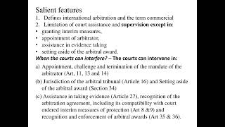 UNCITRAL MODEL LAW [upl. by Irollam]