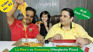 La Pinoz vs Ovenstory  Margherita Pizza Comparison [upl. by Caneghem]