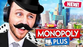 I TRY TO BUY THE WHOLE CITY MONOPOLY PLUS [upl. by Merridie]