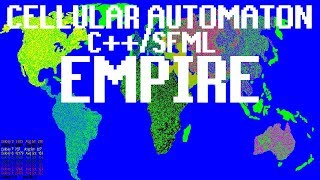 Coding quotEmpirequot Cellular Automaton in CSFML [upl. by Isla]