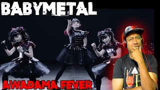 BABYMETAL  AWADAMA FEVER REACTION [upl. by Aitselec]