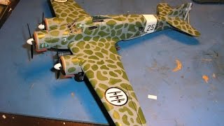 Airfix 172 SM79 Sparviero [upl. by Peednam]