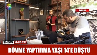 Dövme yaptırma yaşı 14e düştü [upl. by Chatav562]