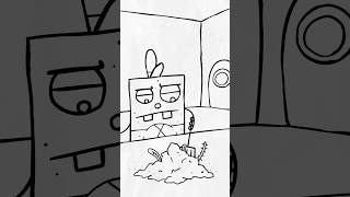 if DoodleBob was a fry cook hed make Doodle Patties 🍔  SpongeBob shorts [upl. by Einwahr489]