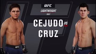 UFC 3 Henry Cejudo vs Dominick Cruz Legendary difficulty [upl. by Lamonica]