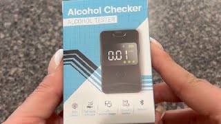 Super nice Breathalyzer Professional Grade Accuracy Alcohol Analyzer Review [upl. by Darwin]