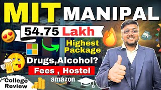 Manipal University Review 🥳 2024  💊 Harsh Reality 💉 Placements  Fee  Sports  MET 2024Manipal [upl. by Comptom]