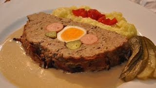 Stefaniebraten  feiner faschierter Braten von Kochen in Wien TV [upl. by Refanej293]