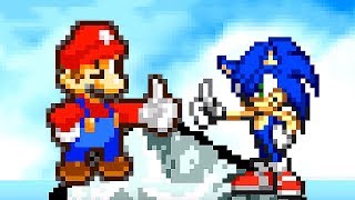 Remembering Super Mario Bros Z  The Best of Sprite Animation [upl. by Osnofla]