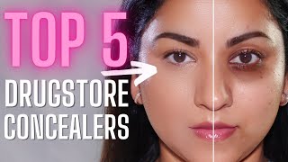 Here are the BEST Drugstore Concealers for Dark Circles [upl. by Nauj553]