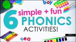 6 Simple  Fun Phonics Activities to Make your Students Excited to Read [upl. by Junno139]