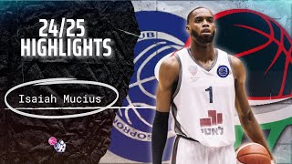 Isaiah Mucius Highlights 202425  Hungary A Division  Sopron KC [upl. by Aicener]