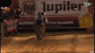 Superprestige Cyclocross  Veldrijden 201617  Diegem  highlights [upl. by Nikolaos]