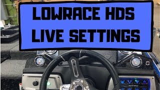 BEST SETTINGS For Lowrance Maps Side amp Down Imaging [upl. by Eecak609]