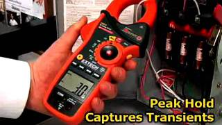 Extech EX800 Series Clamp Meters [upl. by Enneillij]