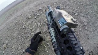 Afghanistan  HD Helmet Cam Footage Of US Special Operations In Action In The Afghan Desert [upl. by Panaggio812]