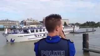 SchiffsCrash auf dem Rhein [upl. by Lorianna]