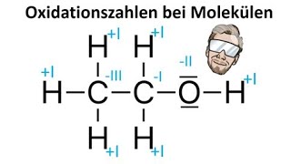 Oxidationszahlen organischer Moleküle bestimmen  Chemie Endlich Verstehen [upl. by Nytsua]