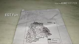 8th class Social studies final exam question paper  SA2 2019 [upl. by Alyda730]