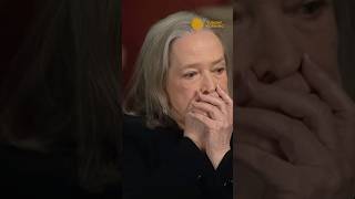 Kathy Bates learns she did thank her mother in her Oscars acceptance speech shorts [upl. by Odirfliw715]