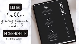 2024 DIGITAL PLANNER SETUP UPDATES  HELLO GORGEOUS VOL 3  WORD OF THE YEAR AND ANNUAL TRACKERS [upl. by Forelli]