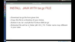 Download Install Java JDK 8 on Ubuntu From Oracle Website  targz File  Valid for Java JDK 14 [upl. by Aikemet]
