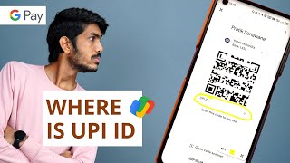 How to Check See Find UPI ID in Google Pay  Where is VPA in Gpay [upl. by Ynatirb]