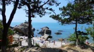 Крым 2012ч2  Ласпи мыс Айя Алупка [upl. by Dorine]