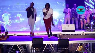 Stonebwoys performance at S concert [upl. by Anerbas]