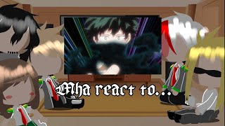 bnhamha react to Dekus dreamsvisions [upl. by Sisenej529]