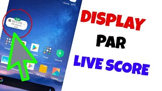 How To Pin Live Score Google  IPL 2021 Live Score  Screen par live score [upl. by Weatherby]