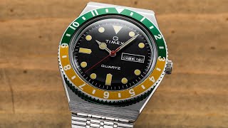 A RetroInspired Timex with an Interesting Pop of Color  Timex Q Diver [upl. by Trela630]