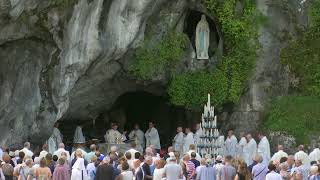 Messe internationale de Lourdes du Mercredi September 6 2023 [upl. by Chiaki902]